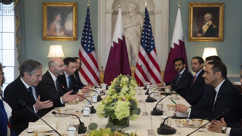  قطر والولايات المتحدة تبحثان الاتفاق النووي وفلسطين وزلزال تركيا وسوريا