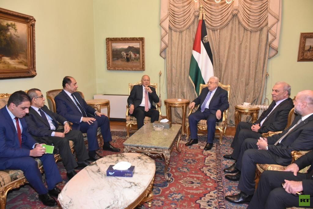 عباس يستقبل أبو الغيط في القاهرة عشية مؤتمر القدس 