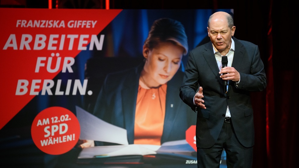 حزب شولتس يتعرض لأسوأ هزيمة له في انتخابات ولاية برلين