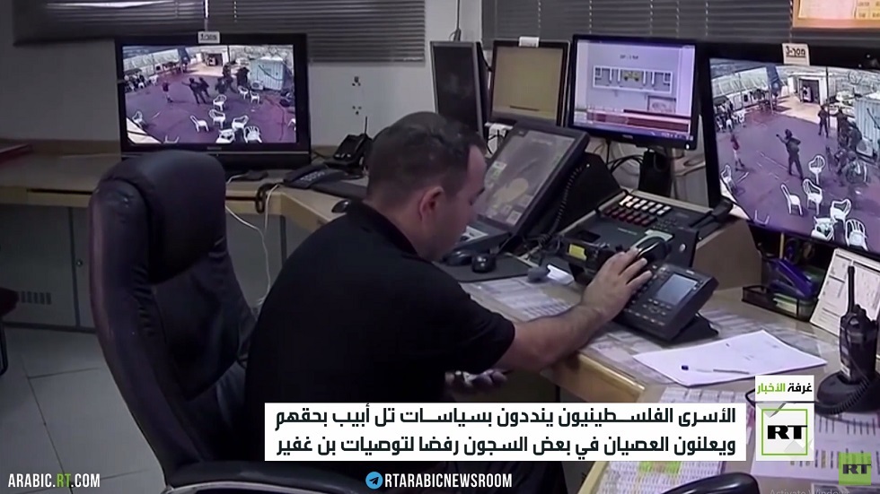 حراك للأسرى داخل السجون تنديدا بسياسات تل أبيب بحقهم