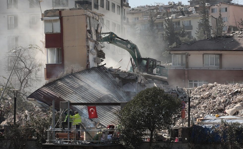 الدمار في تركيا بعد الزلزال الذي ضربها وسوريا