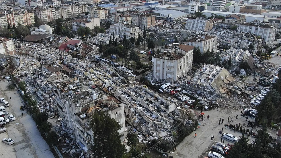 زلزالان يضربان هاتاي التركية وهزات أرضية شديدة تضرب لبنان وسوريا وفلسطين