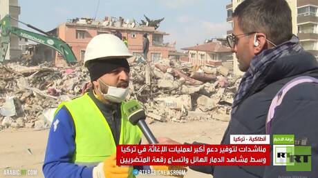 ارتفاع وفيات الزلزال في تركيا إلى 22327