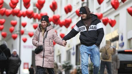الروس لا يعتبرون عيد الحب مناسبة لإرضاء الأحباء