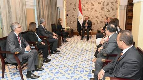 لقاء بين رئيسة وزراء تونس والرئيس المصري في دبي