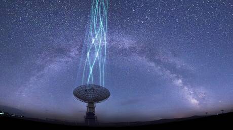 علماء الفلك يلتقطون ثمانية إشارات راديوية غامضة من الفضاء الخارجي
