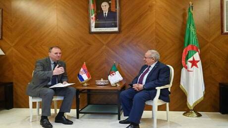 الجزائر وكرواتيا تجريان محادثات حول تعميق سبل التعاون بين البلدين