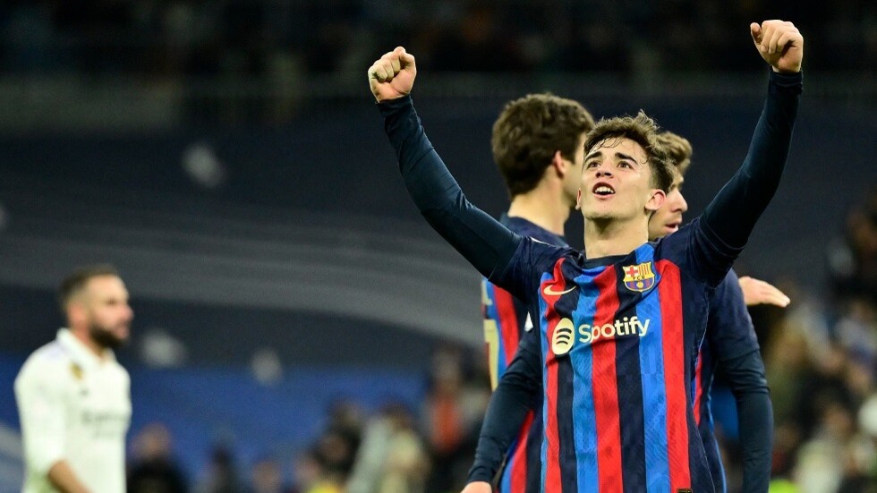 شاهد.. رد فعل فينيسيوس على إهانة جافي لاعب برشلونة