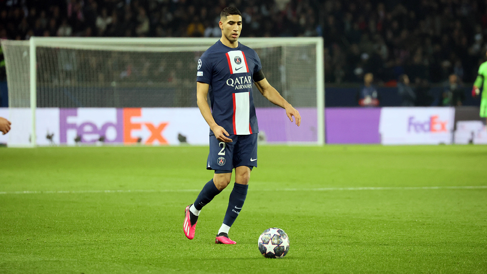 استدعاء حكيمي لخوض مواجهة سان جيرمان ضد بايرن ميونخ