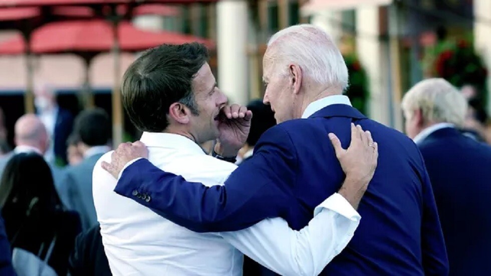 بايدن وماكرون يناقشان دعم أوكرانيا والتعاون في منطقة المحيطين الهندي والهادئ