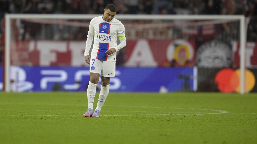 أول تعليق لمبابي بعد إقصاء سان جيرمان من دوري الأبطال