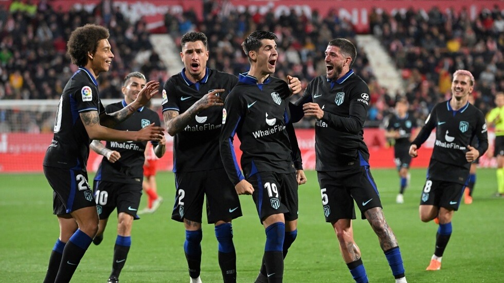 موراتا يقود أتلتيكو للفوز على جيرونا بهدف قاتل