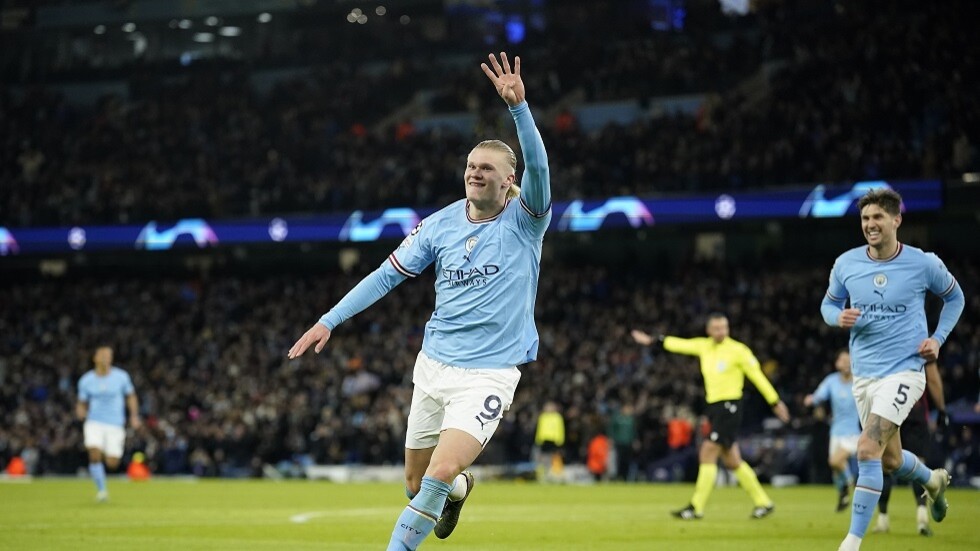 في ليلة توهج هالاند.. مانشستر سيتي يمطر شباك لايبزيغ بالأهداف