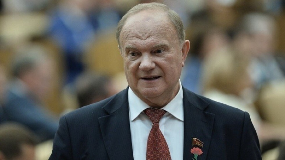 زعيم الحزب الشيوعي الروسي يعلن عن تنظيم اجتماع مع الرئيس الصيني