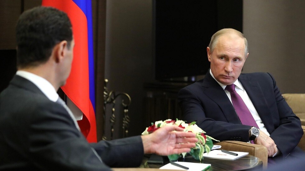 بوتين في لقائه مع الأسد: نحن على اتصال دائم والعلاقات بين روسيا وسوريا تتطور