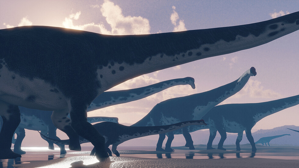 ديناصور جاب الصين قبل 162 مليون سنة يحطم الأرقام بطول رقبته