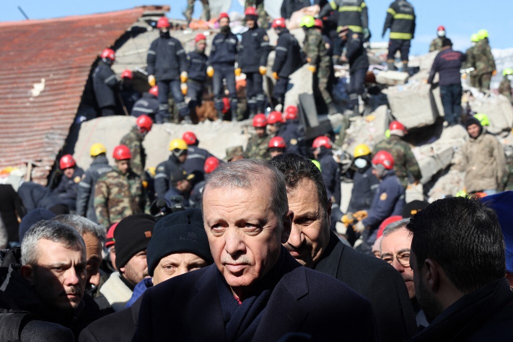 أردوغان: منطقتنا تمر بعاصفة من الزلازل وعلينا أن نستعد لها