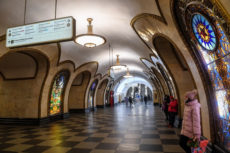 مترو موسكو.. الخط الدائري الكبير هو الأطول في العالم (صور)
