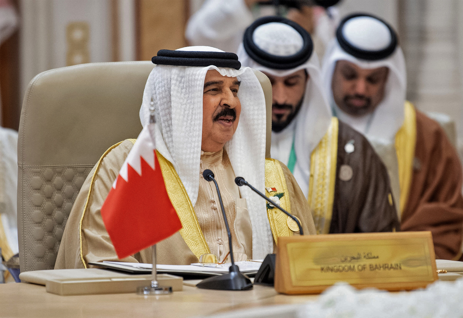 العاهل البحريني يتلقى برقية من الرئيس الأسد