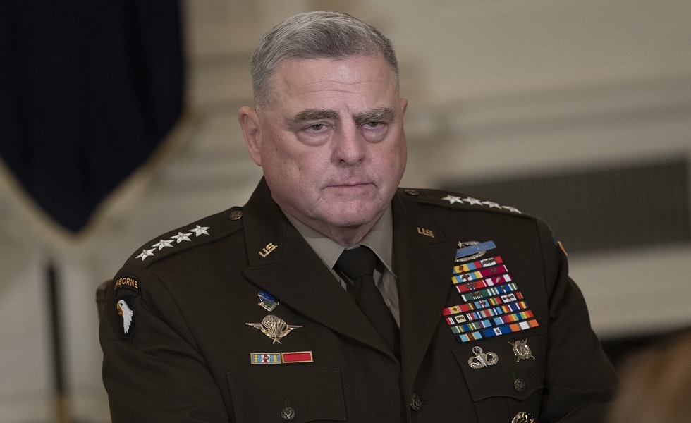 رئيس هيئة الأركان الأمريكية المشتركة الجنرال ميلي في سوريا