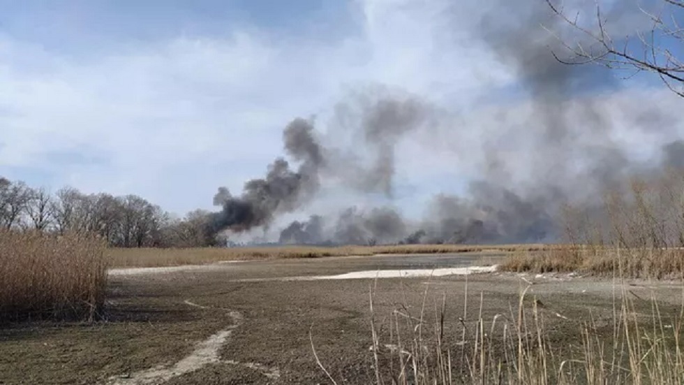 مسيّرات أوكرانية تهاجم جسر مدينة إنيرغودار بقذائف حارقة