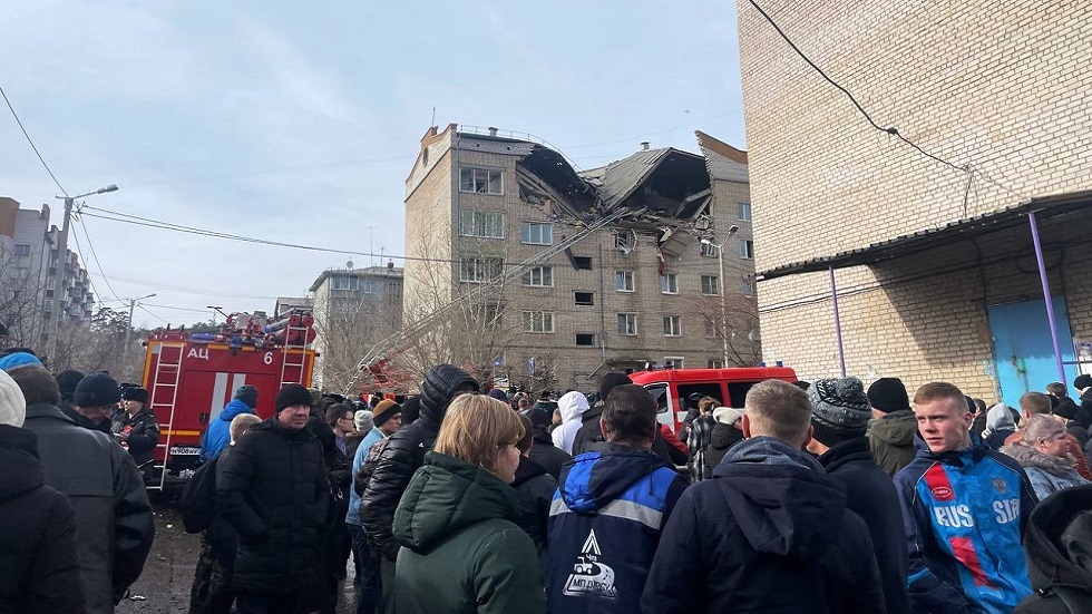 إصابات بانفجار غاز في مبنى سكني شرق روسيا