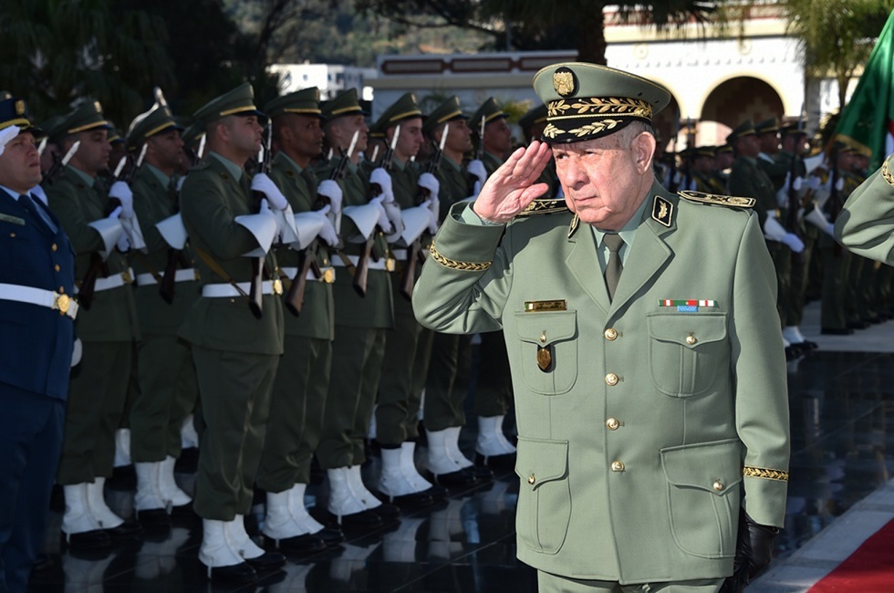 رئيس أركان الجيش الجزائري الفريق أول السعيد شنڨريحة