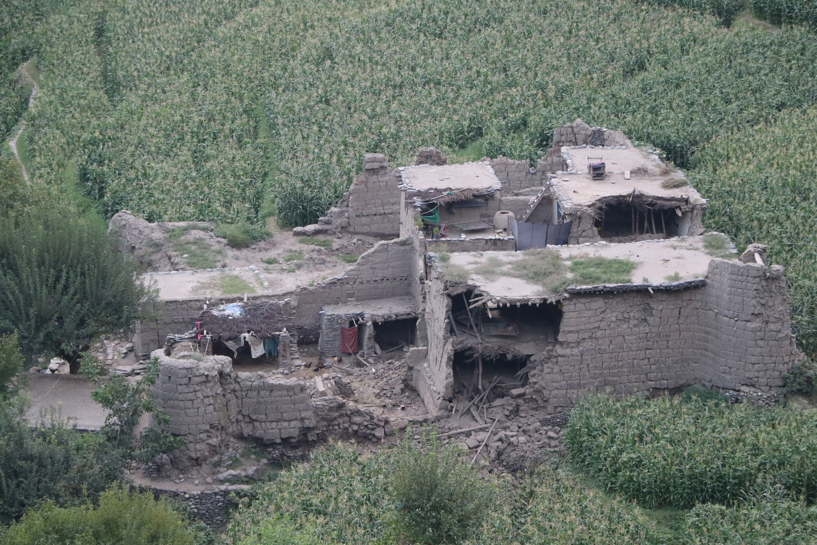 مصرع 4 أشخاص على الأقل جراء الزلزال في أفغانستان وباكستان