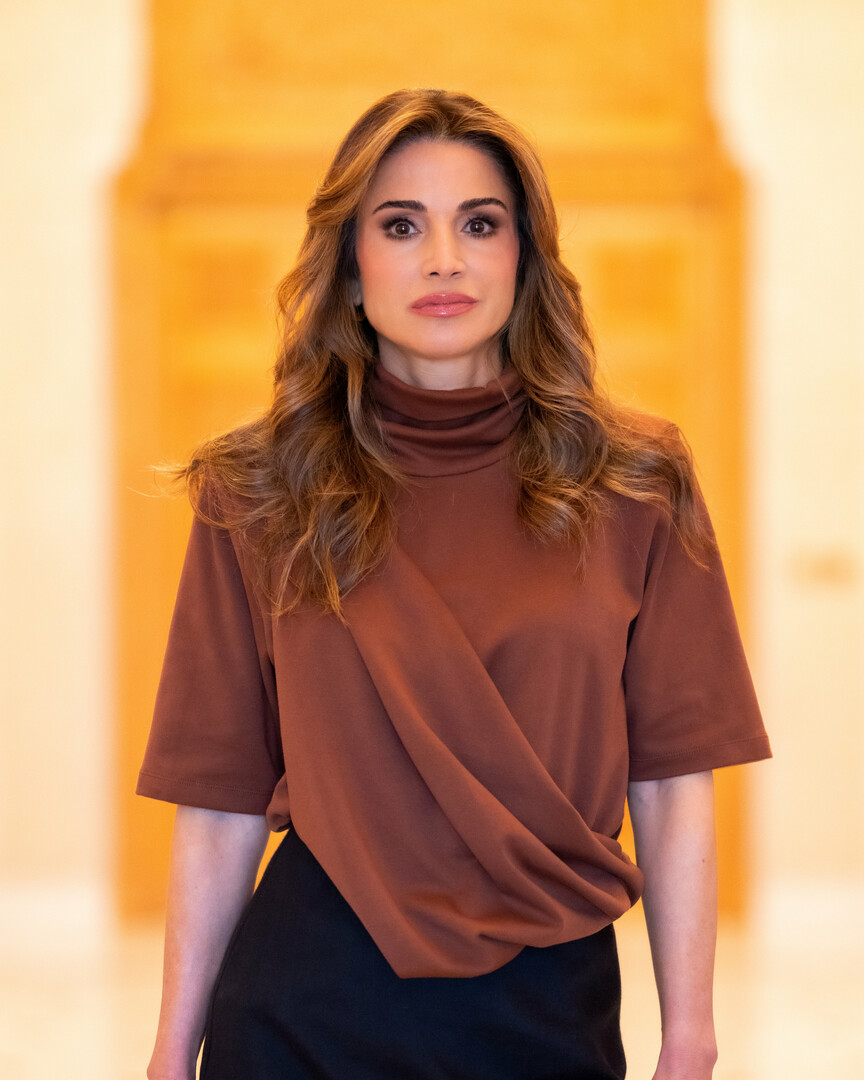 الملكة رانيا تنشر صورا من إفطار العائلة الهاشمية