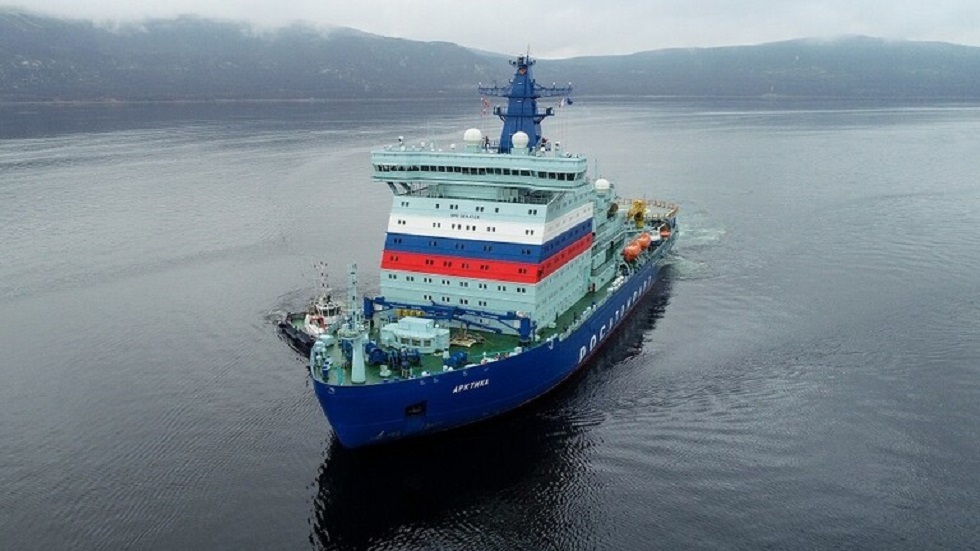 روسيا تدعم أسطولها البحري بكاسحات جليد نووية جديدة