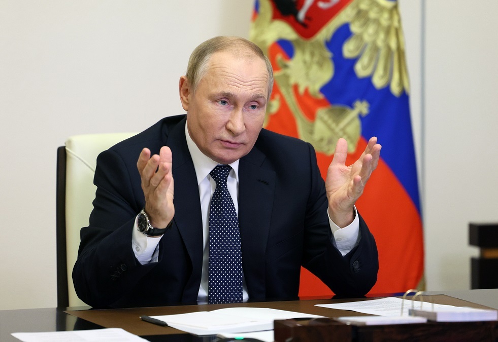 بوتين: روسيا بالكامل شعرت بالحزن بسبب مقتل العسكريين في ماكييفكا