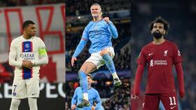 قائمة أفضل الهدافين بعد دور الـ16 لدوري الأبطال (فيديو)