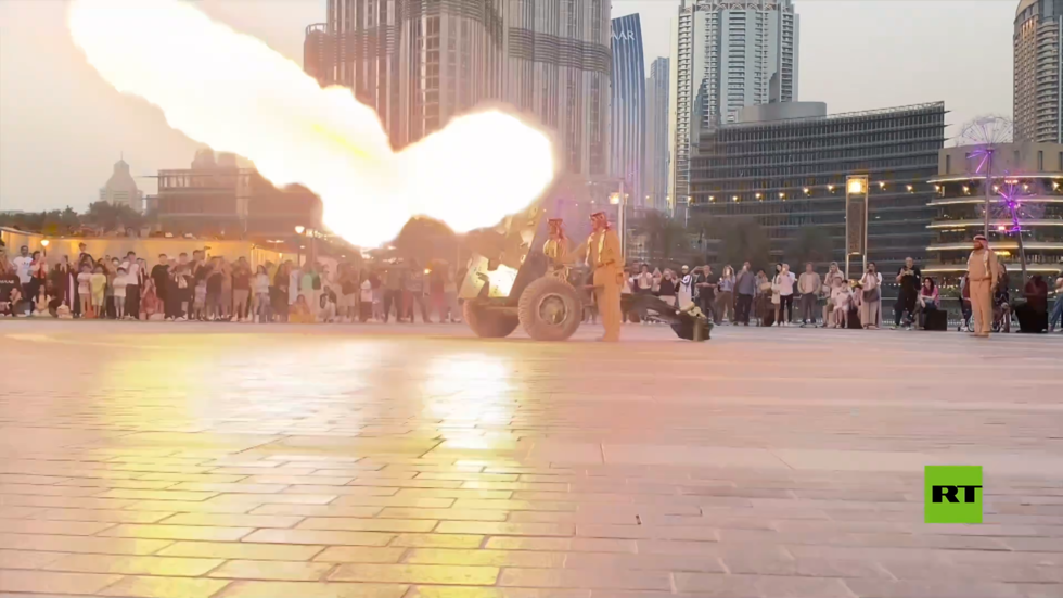 إطلاق مدفع الإفطار في دبي