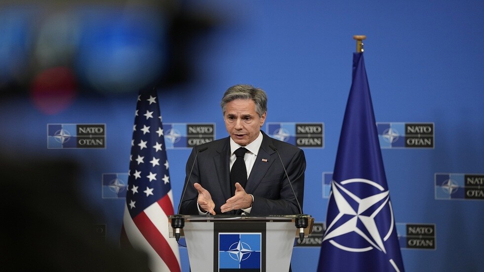 بلينكن: الغرب سيزود كييف بالأسلحة حتى يتحقق السلام في أوكرانيا