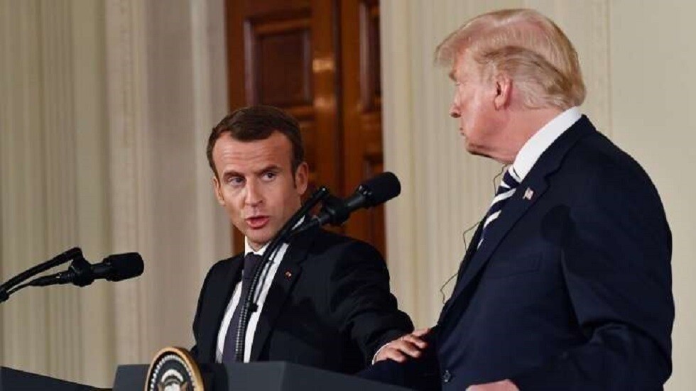 ترامب يهاجم ماكرون بعبارات حادة وباريس ترد