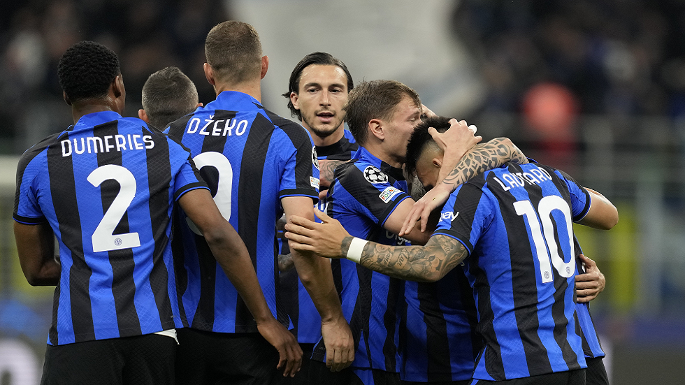 إنتر يزيح بنفيكا ويضرب موعدا مع ميلان في نصف نهائي دوري الأبطال