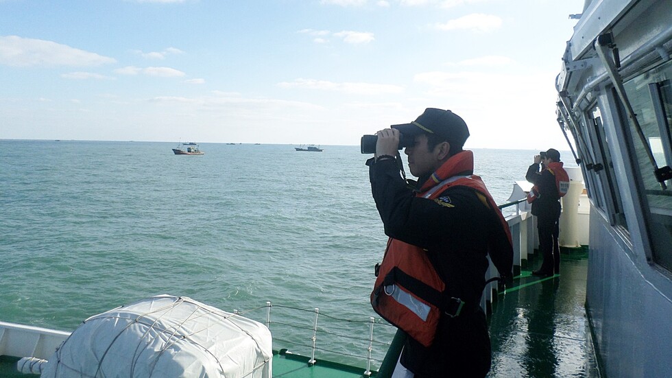 حريق على متن سفينة صيد روسية قبالة كوريا الجنوبية