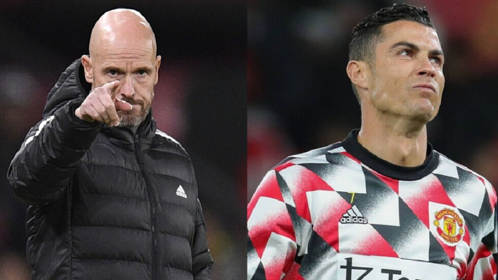صديق رونالدو يصف تين هاغ بـ"المهرج" بعد خروج يونايتد من الدوري الأوروبي