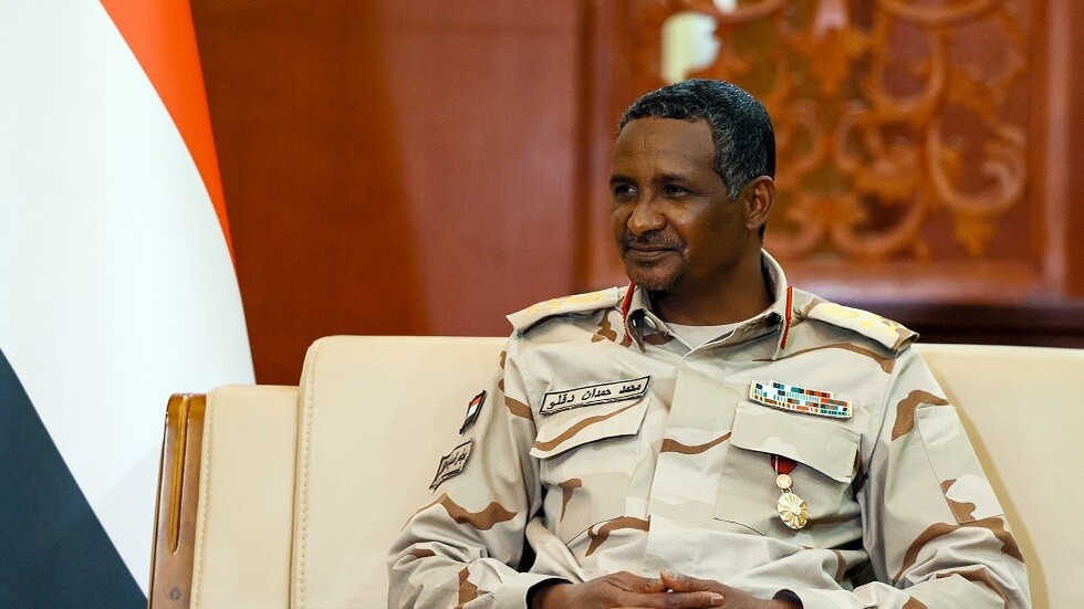 حميدتي يبحث مع غوتيريش الوضع في السودان