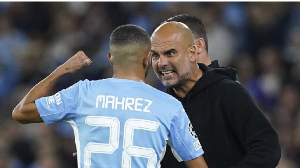 غوارديولا يعلق على إنجاز محرز التاريخي في كأس إنجلترا