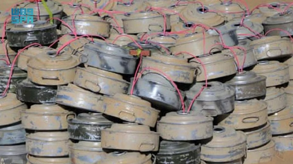 "إغاثي الملك سلمان" ينزع 625 لغما باليمن خلال أسبوع