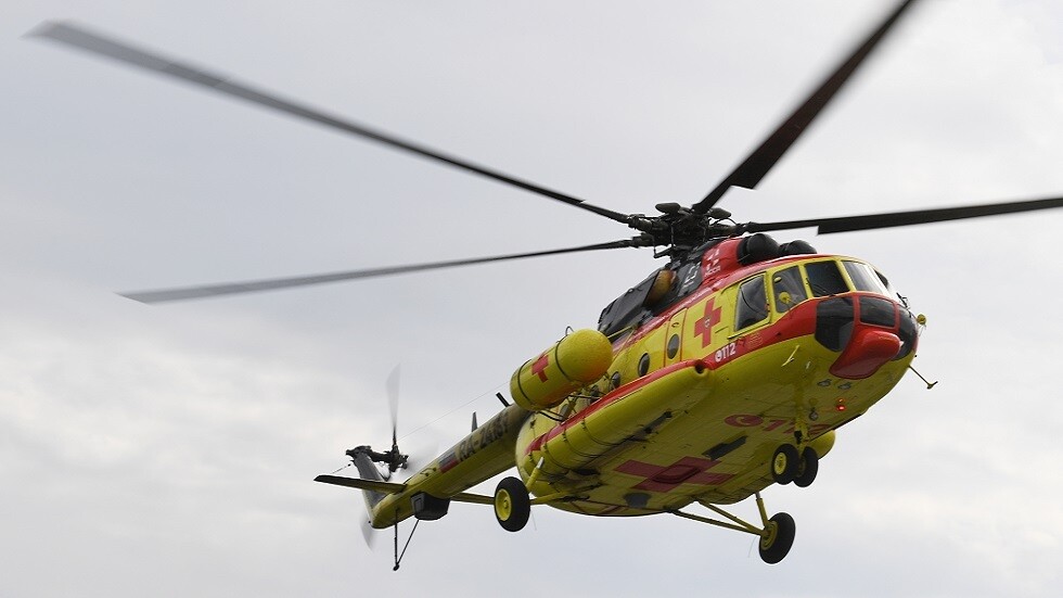 مصرع طيار بتحطم مروحية إسعاف جوي في فولغوغراد الروسية