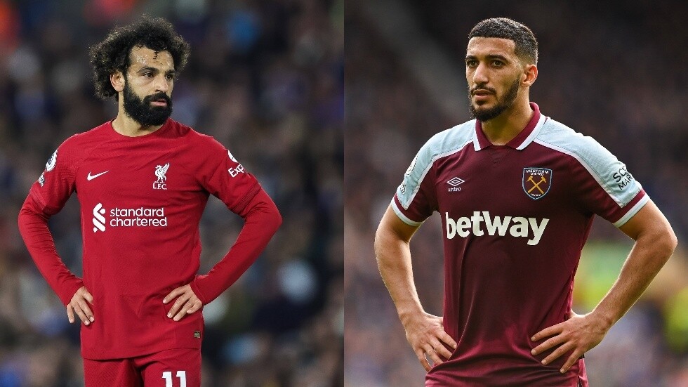 المصري محمد صلاح والجزائري سعيد بن رحمة وجها لوجه