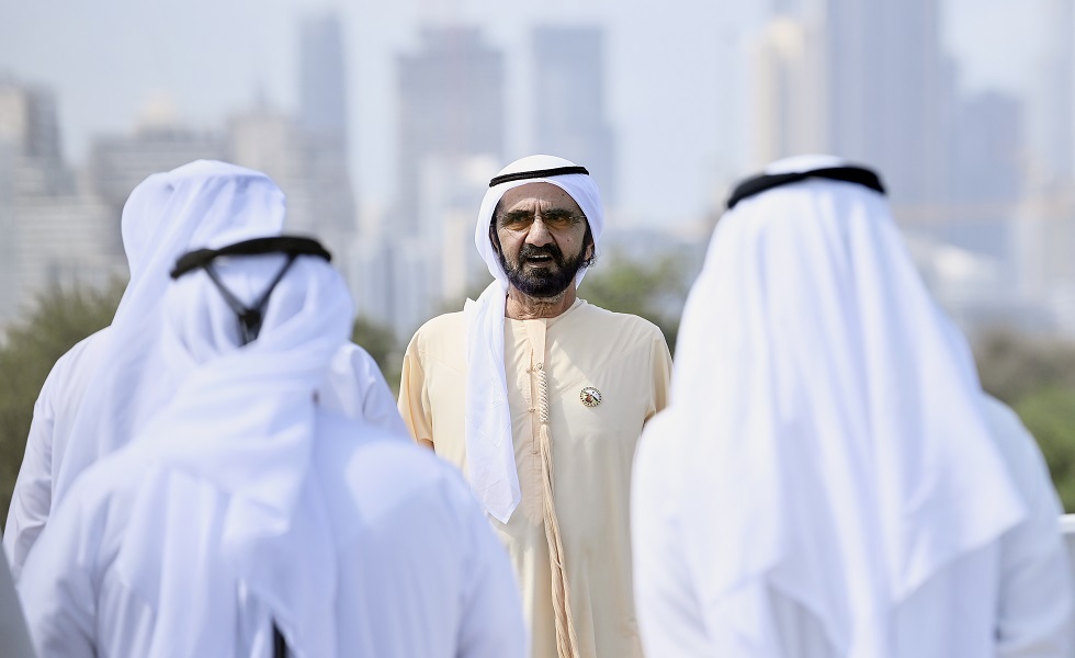 حاكم إمارة دبي محمد بن راشد آل مكتوم.