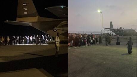 4 طائرات أردنية تعود من السودان إلى المملكة على متنها 343 شخصا (صور)