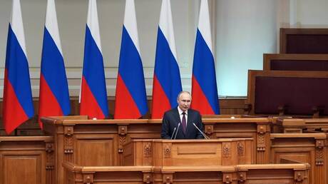 بوتين: روسيا ستستمر في المضي قدما نحو أهدافها