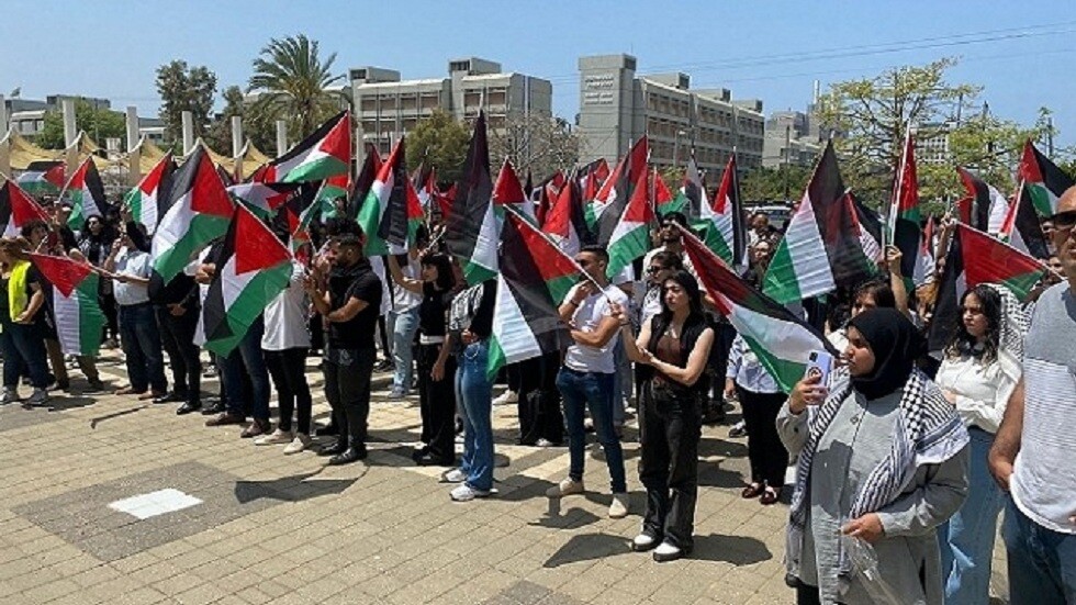 بالفيديو.. الطلاب العرب يحيون ذكرى النكبة في جامعة تل أبيب
