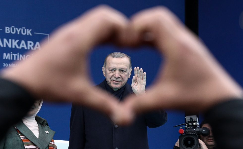 من الحملة الانتخابية للرئيس التركي رجب طيب أردوغان