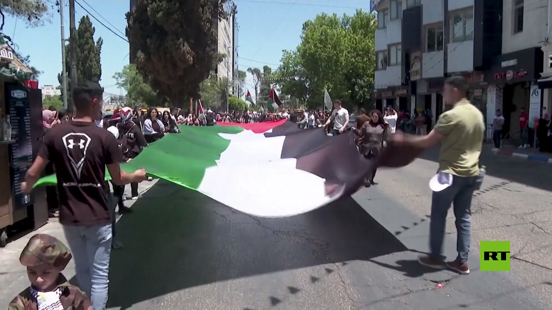 بالفيديو.. الفلسطينيون يحيون الذكرى الـ75 للنكبة