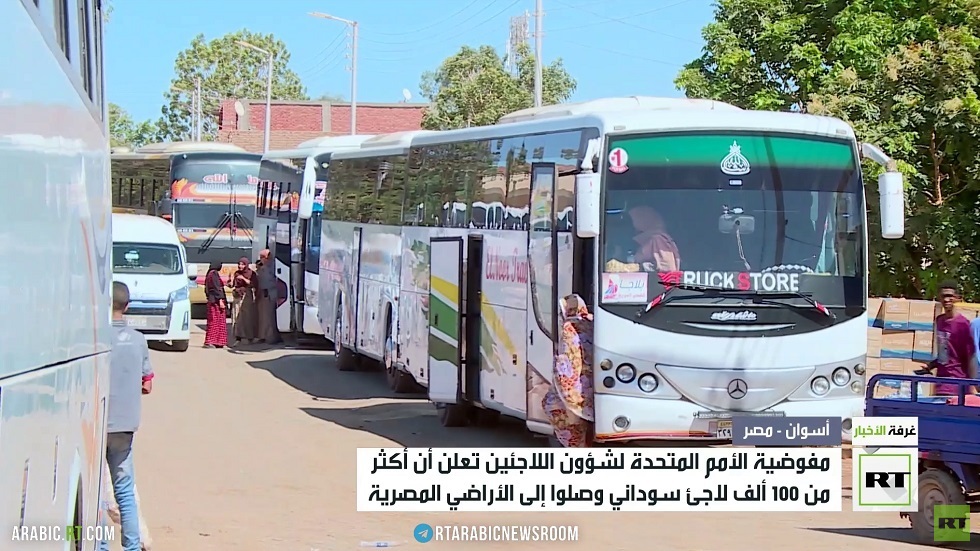 الأمم المتحدة: 100 ألف سوداني وصلوا إلى مصر هربا من الاقتتال